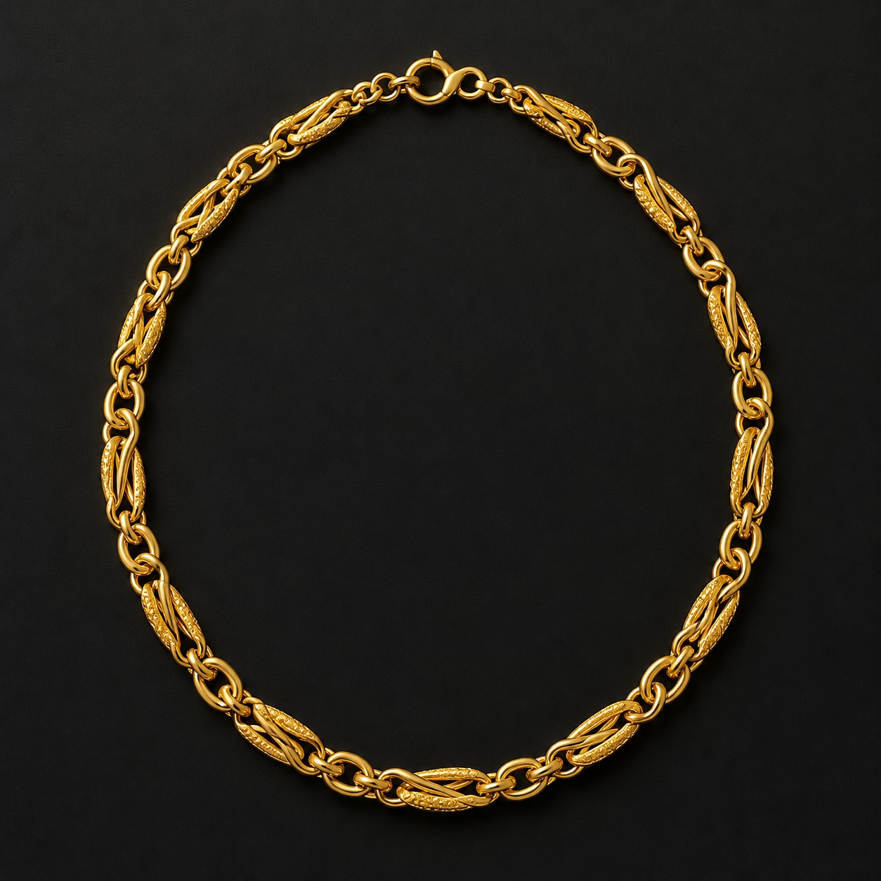 18K Gold Designer Chain